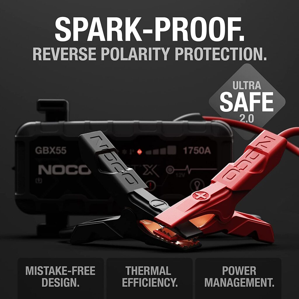 Forget about sparks with the Noco GBX55