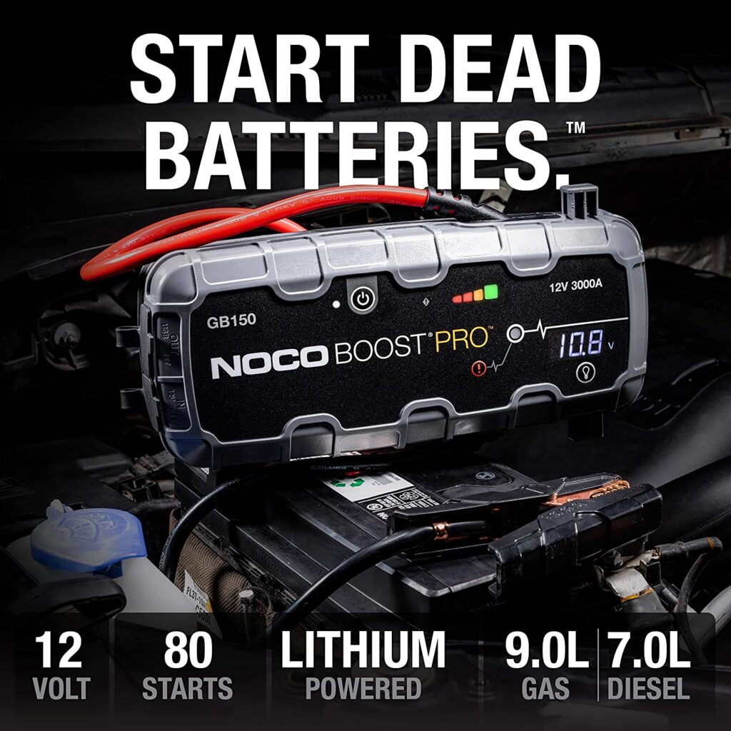 Main features of the Noco Boost Pro GB150