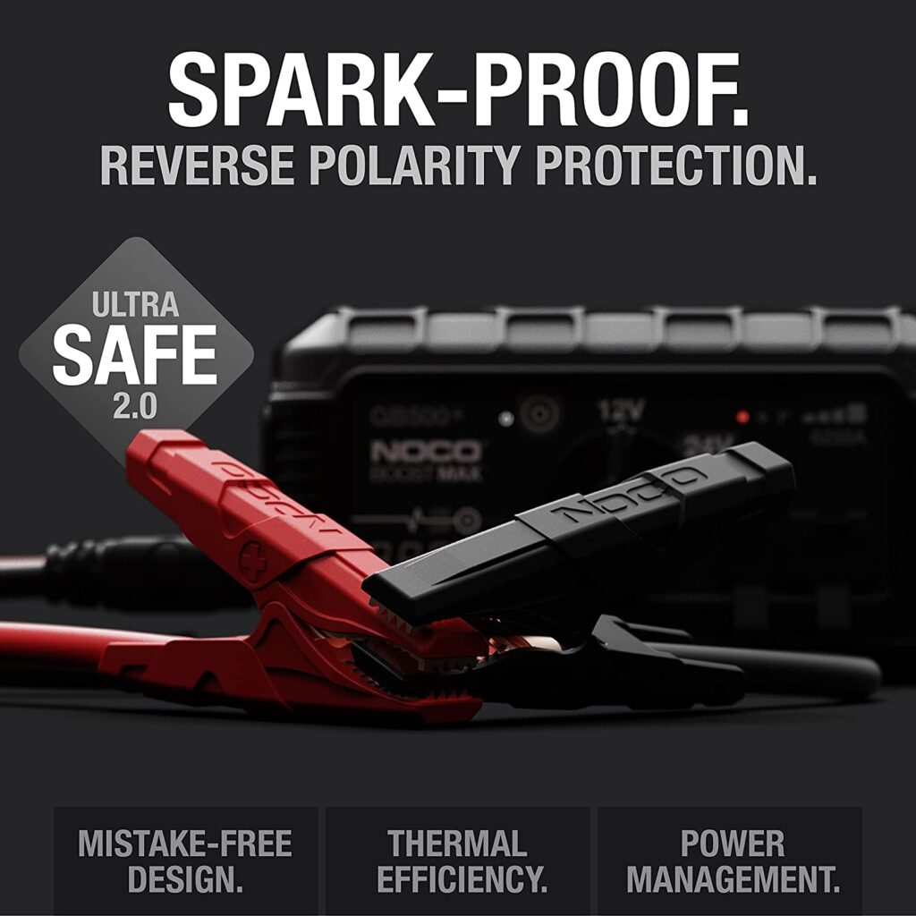 The GB500 is spark proof