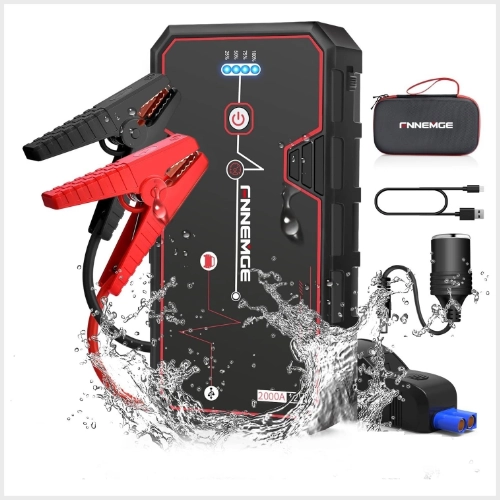 The FNNEMGE Car Jump Starter 2000A featured image